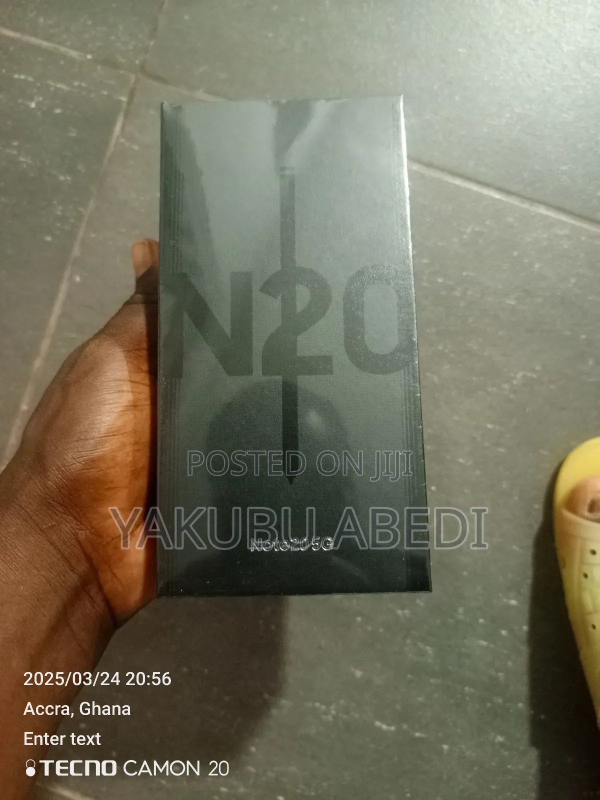 New Samsung Galaxy Note 20 5G 256 GB Black