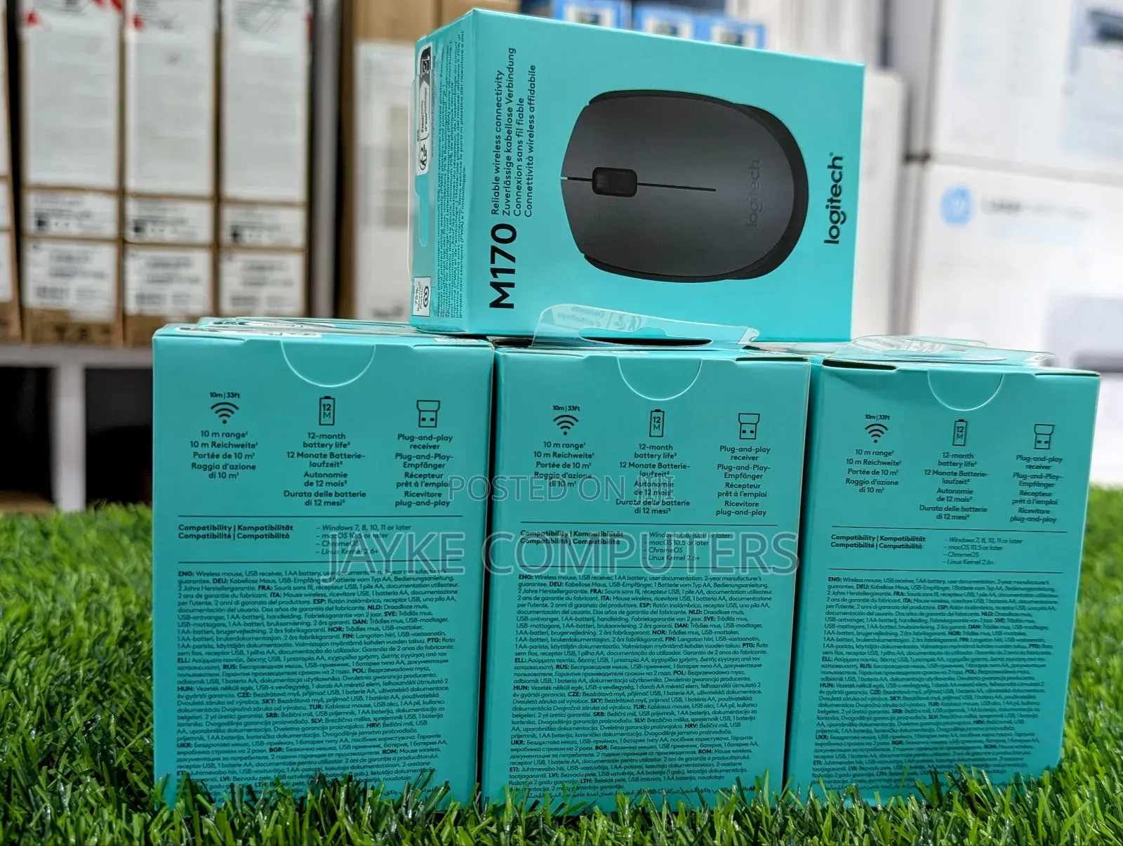 Logitech M170 Wireless Mouse With Battery