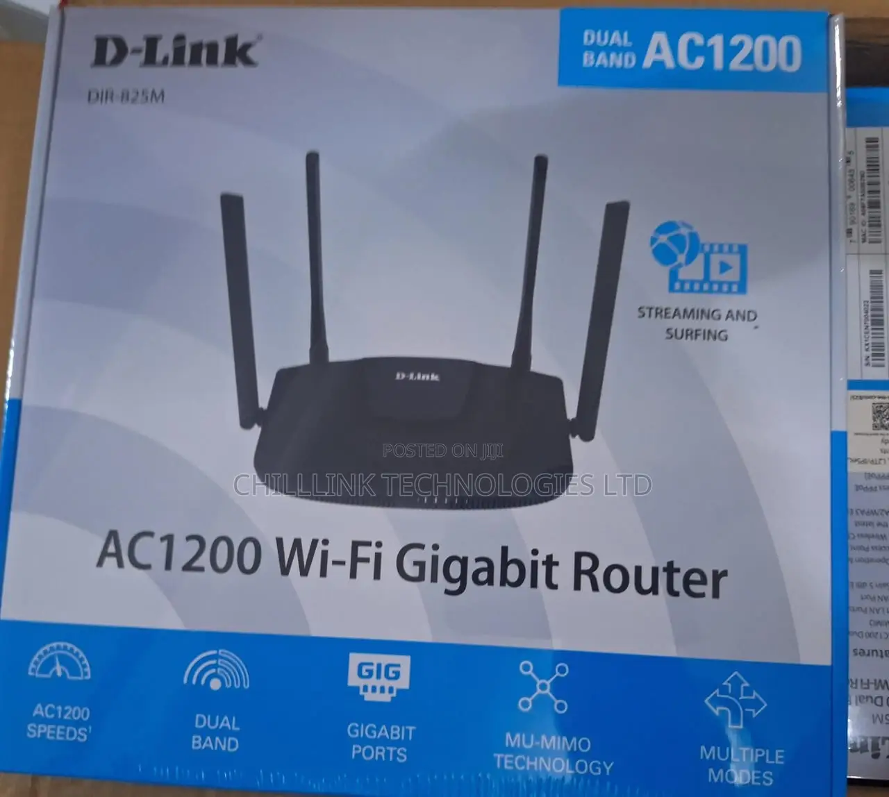 D-Link Ac1200 Wi-Fi Gigabit Router