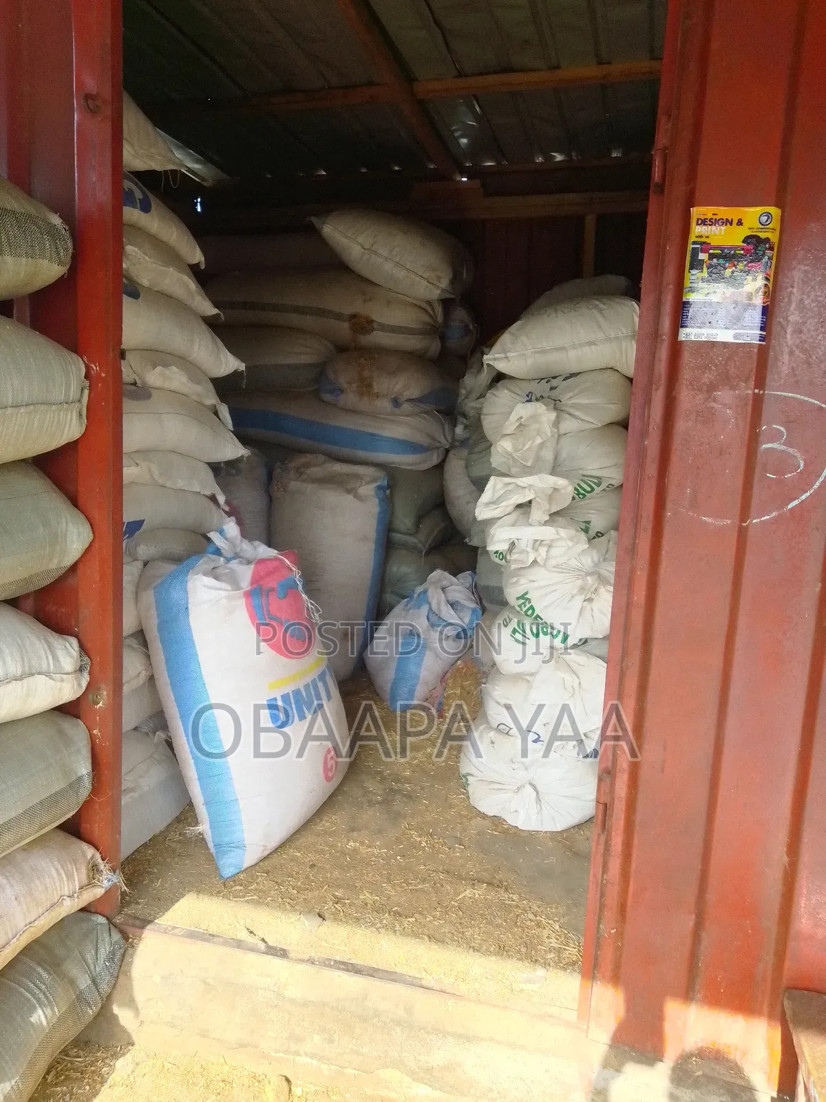 Beans Chaff Going for 250ghc for 50kg.