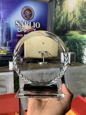 Round Circle Award Plaque