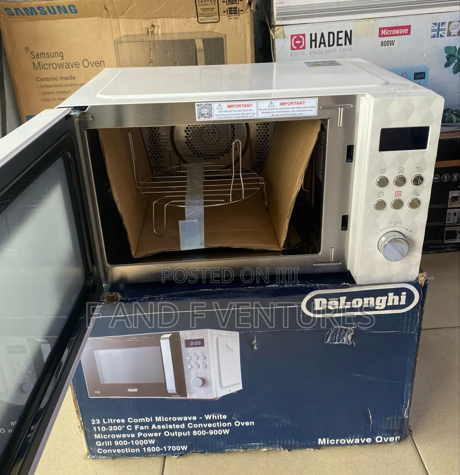Delonghi Microwave With Grill 23l- Uk