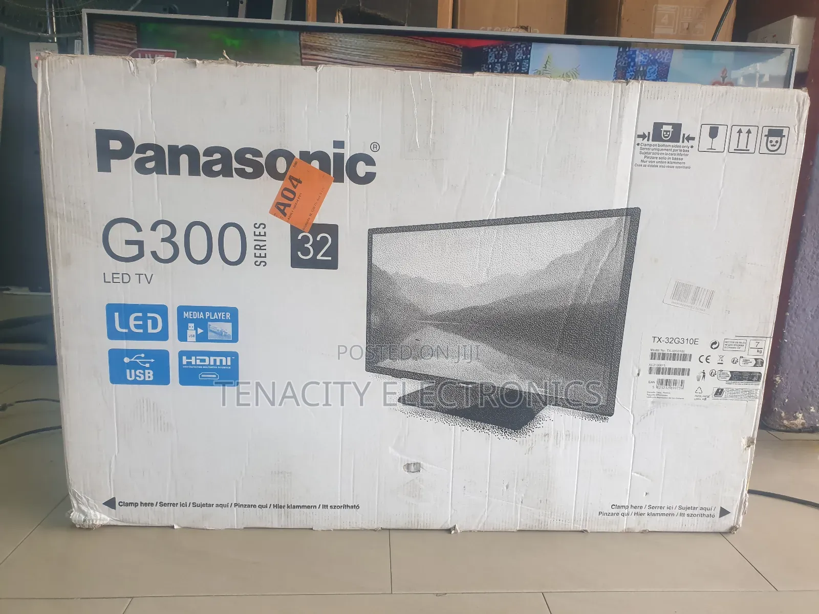 32" Panasonic Led Full Hd Television