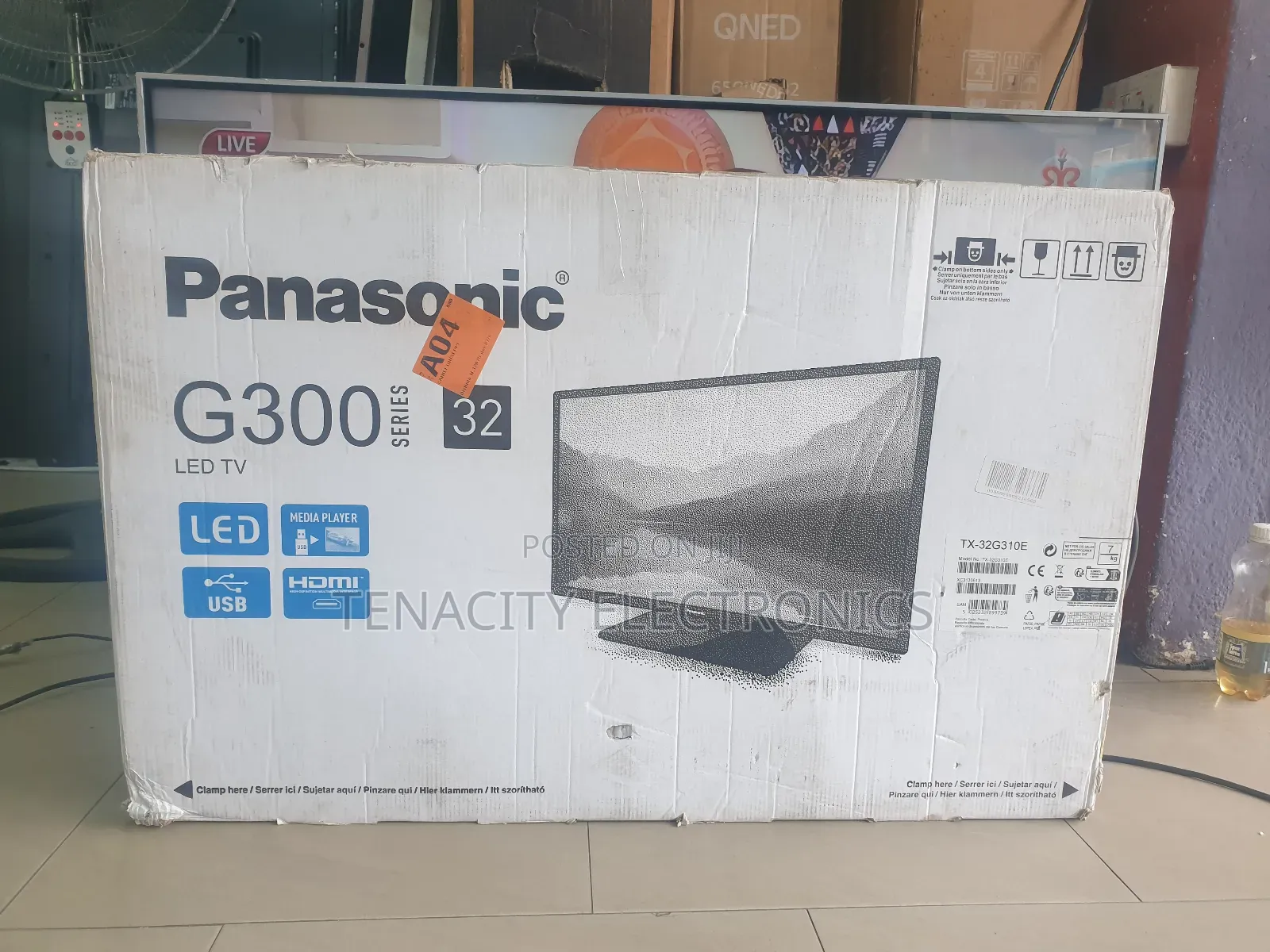 32" Panasonic Led Full Hd Television