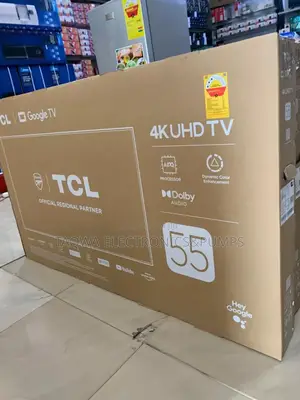 Voice Control TCL Google Tv 55"Inches