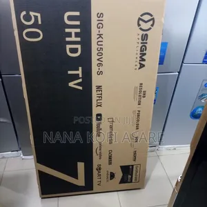 Sigma 50inch Smart Tv Frameless