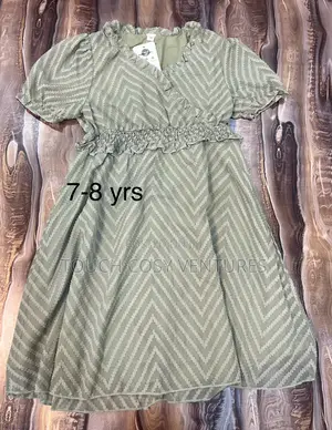 Elegant Baby Green Dress