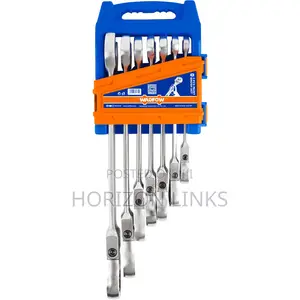 7 PCS Flexiblr Ratchet Spanner Set