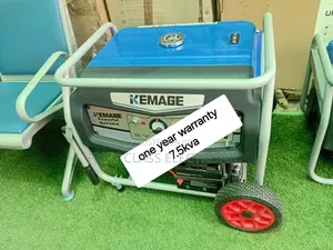 Pull Start 7.5kva Kemage Petrol Generator
