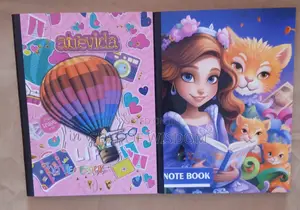 Note Book(Composition Book) With Cartoon Characters