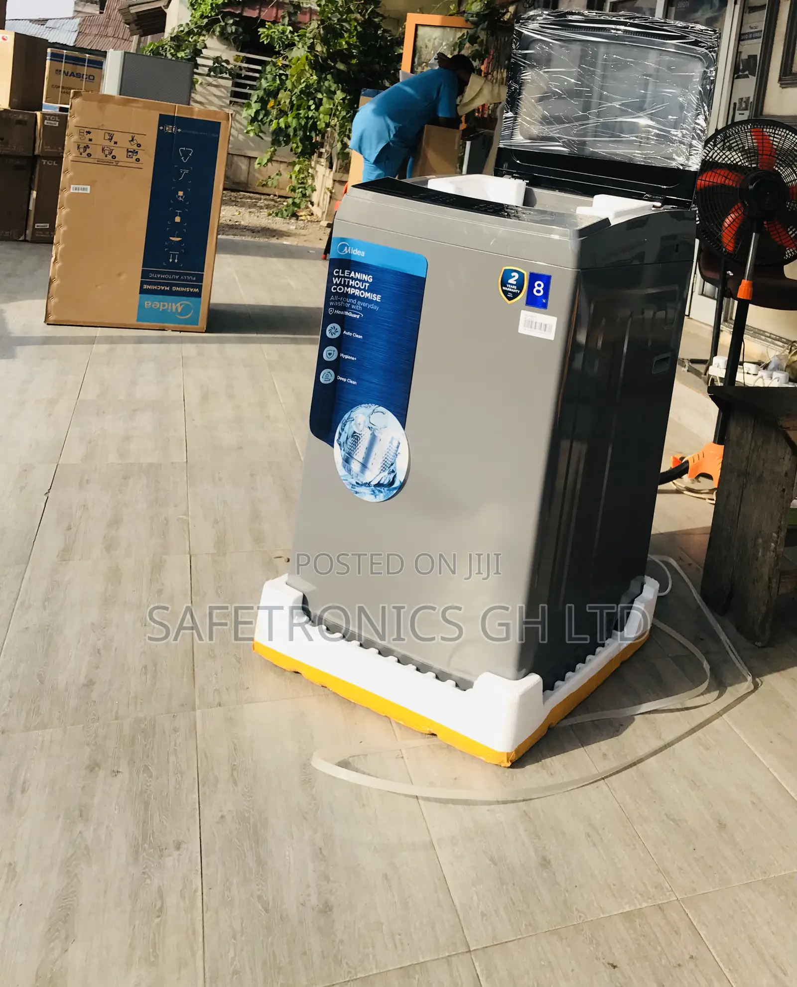 Super Best Fullauto Inverter Smart Midea 8kg Topload Washer