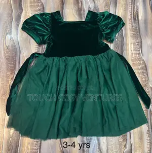 Royal Green Princess Dress