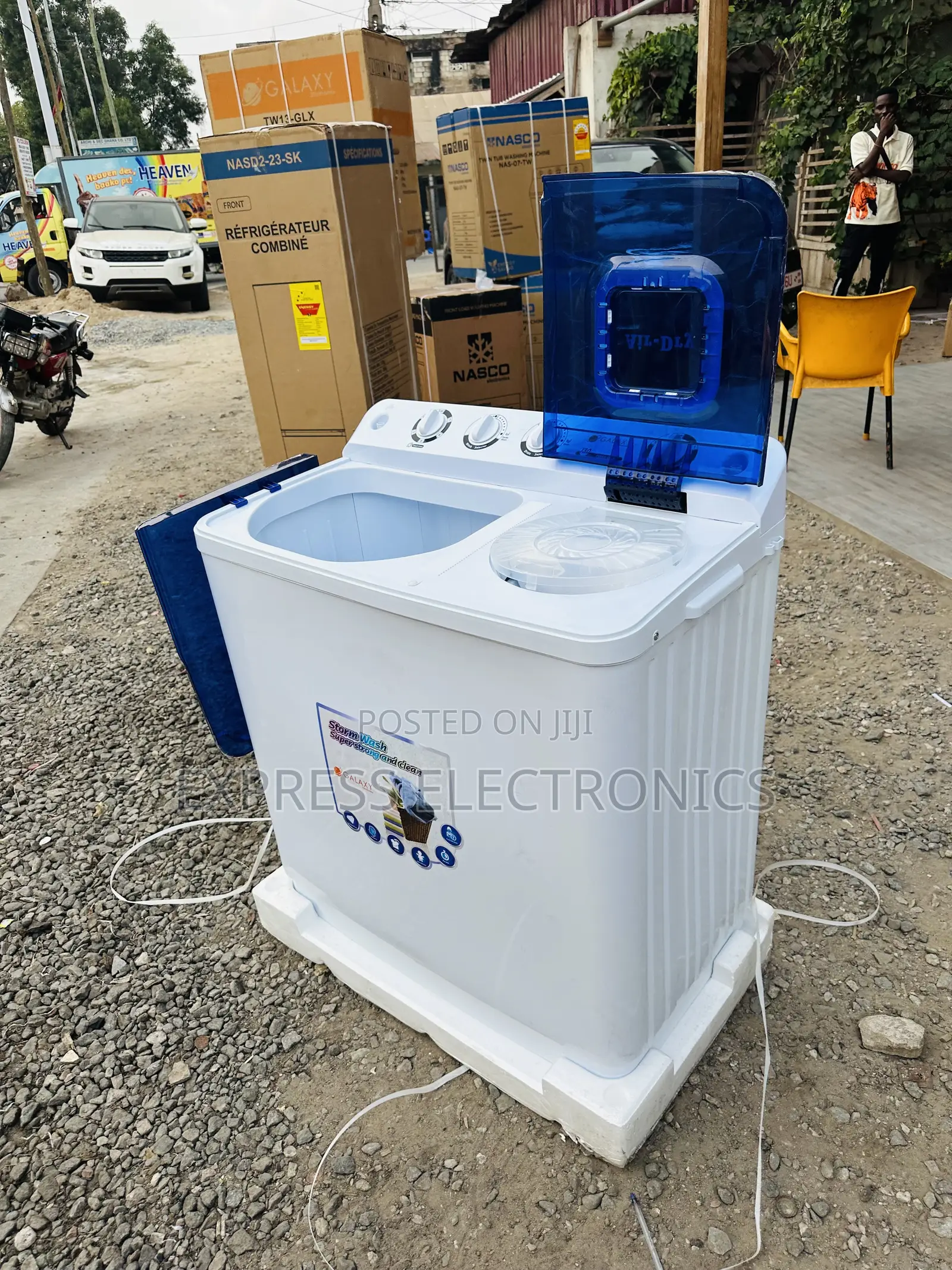 Semi Automatic Washing Machine Topload 13kg