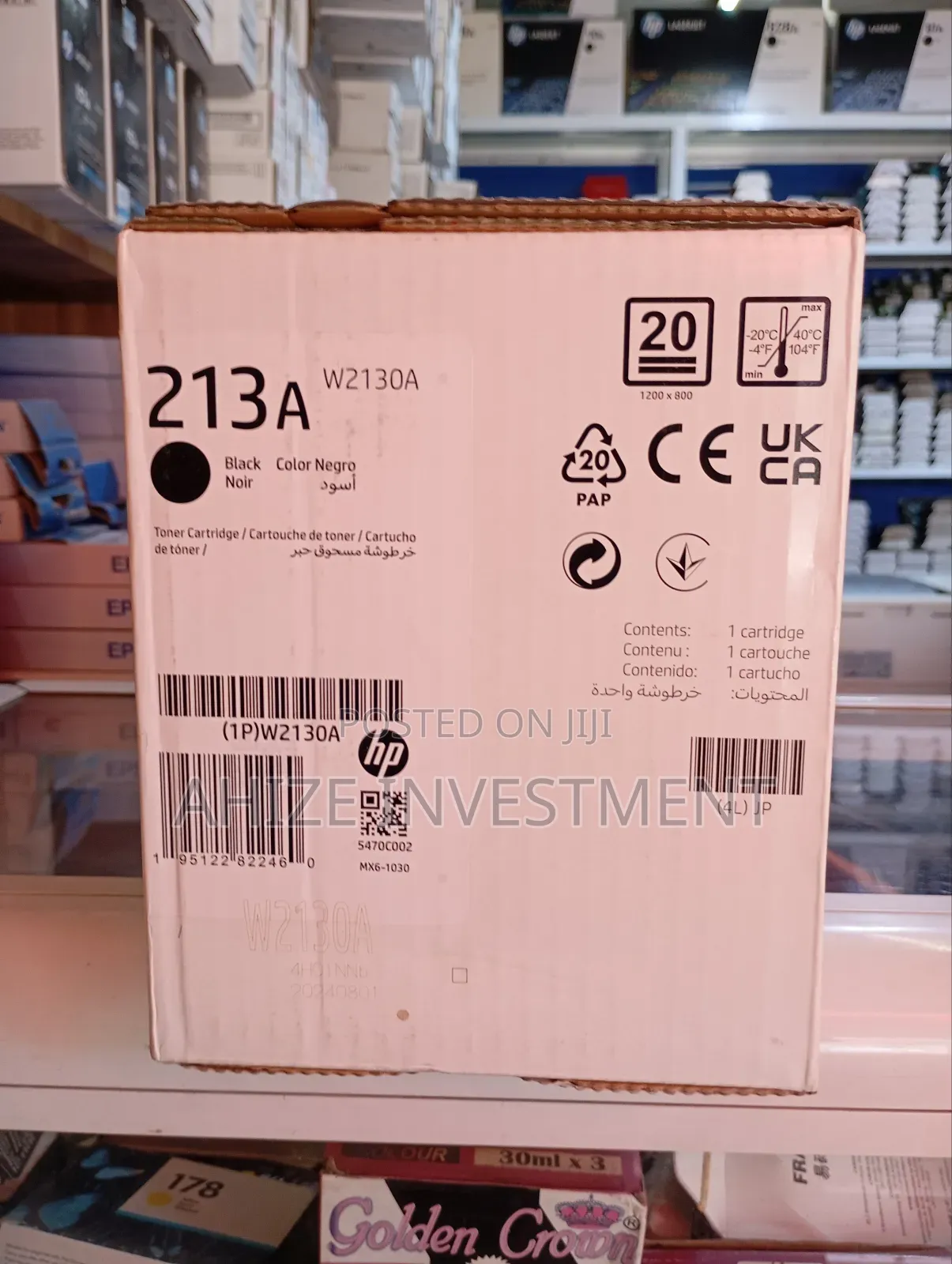 Hp 213a Black Original