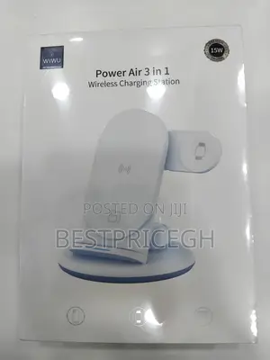 Wiwu Power Air 3-in-1 Wireless Charging Station