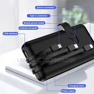 30000 Mah Power Bank for Apple, Android Type-C Devices