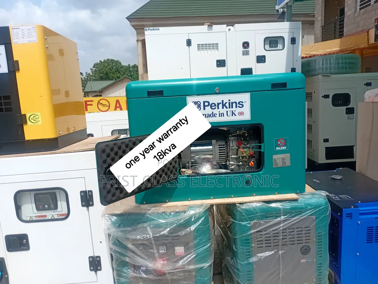 Commercial Grade 18kva Silent Diesel Generator