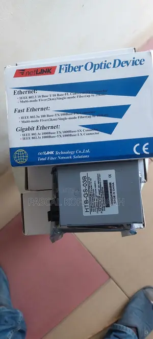 Single Mode Fiber Media Converter