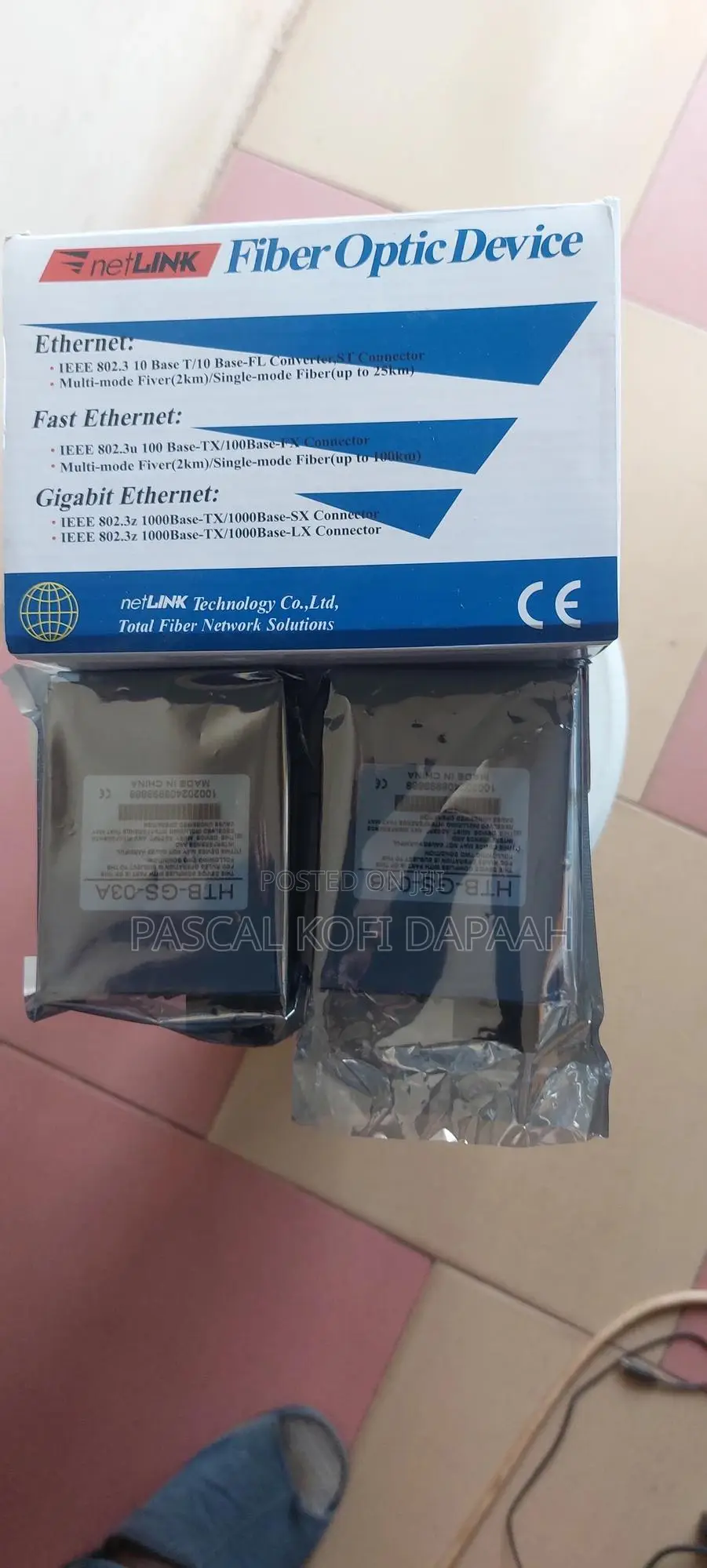 Single Mode Fiber Media Converter