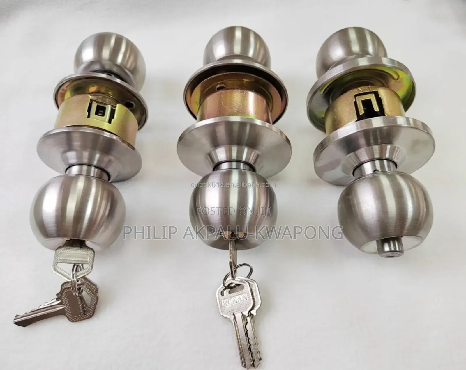 Door Knob Lock Washroom Type