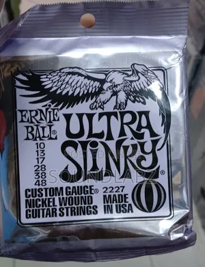 Ernie Ball Ultra Slinky Nickel Wound Electric Guitar Strings