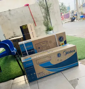 Auto Turn on Midea R410a White Split 1.5 Hp Ac