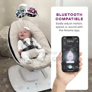 4moms Mamaroo Multi-Motion Baby Swing, Bluetooth From U.S.