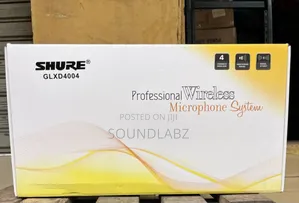 Shure Glxd4004 Pro Uhf 4channel Wireless Lapel Microphone