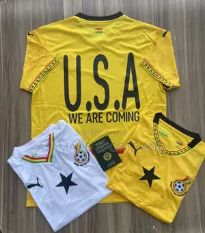 Original Ghana Jersey Plus Customization at Cool Price