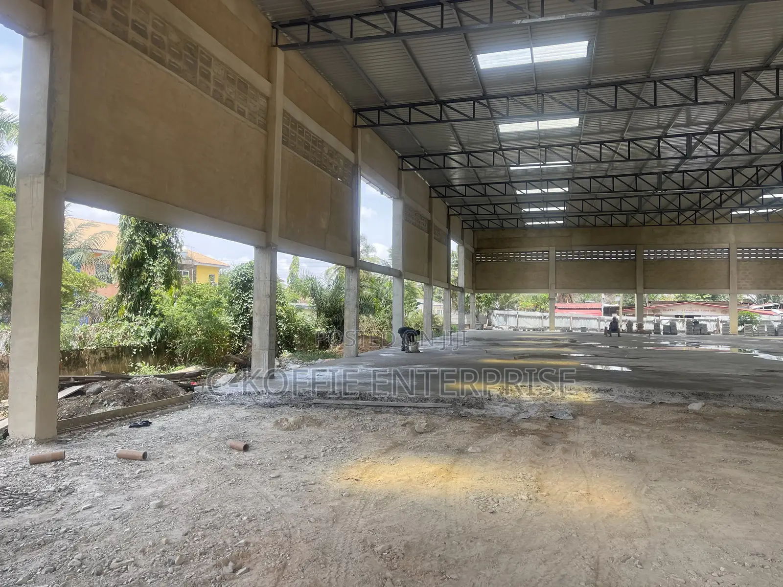 1750 SQM Warehouse at North Kaneshie Industrial Area for Rent