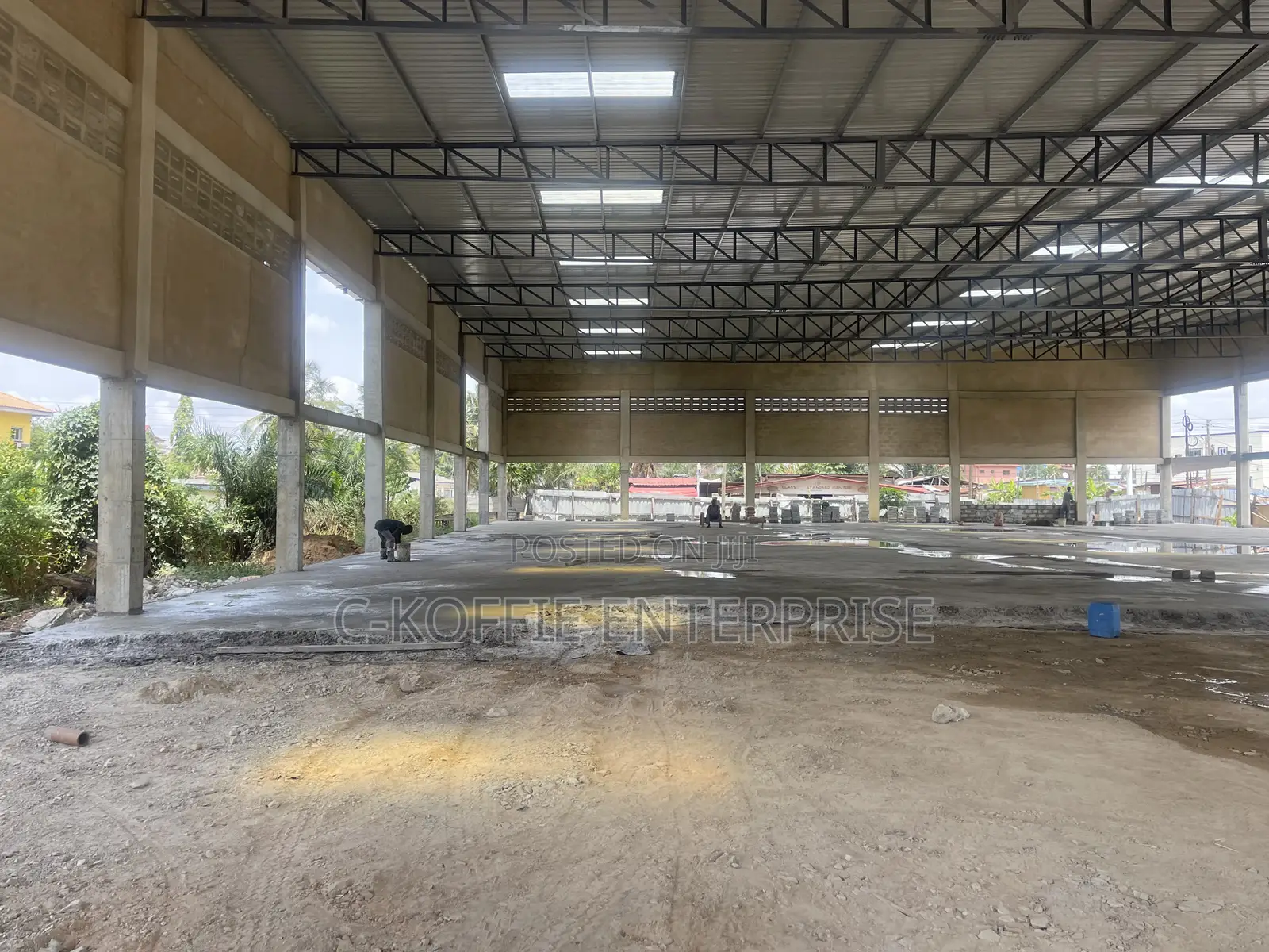 1750 SQM Warehouse at North Kaneshie Industrial Area for Rent