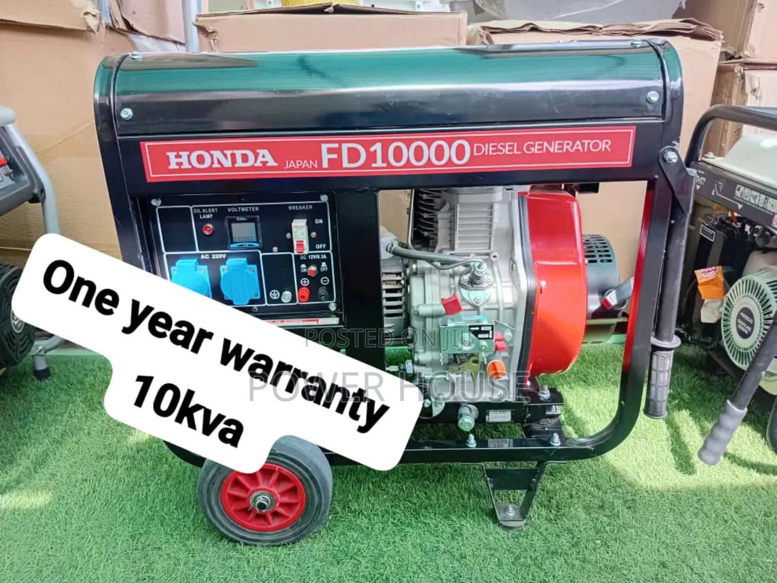 Pull Start 10kva Homda Diesel Genset 10kva Pull Start Honda