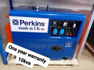 Key Start 10kva Perkins Diesel Genset 10kva 1 Phase Perkins