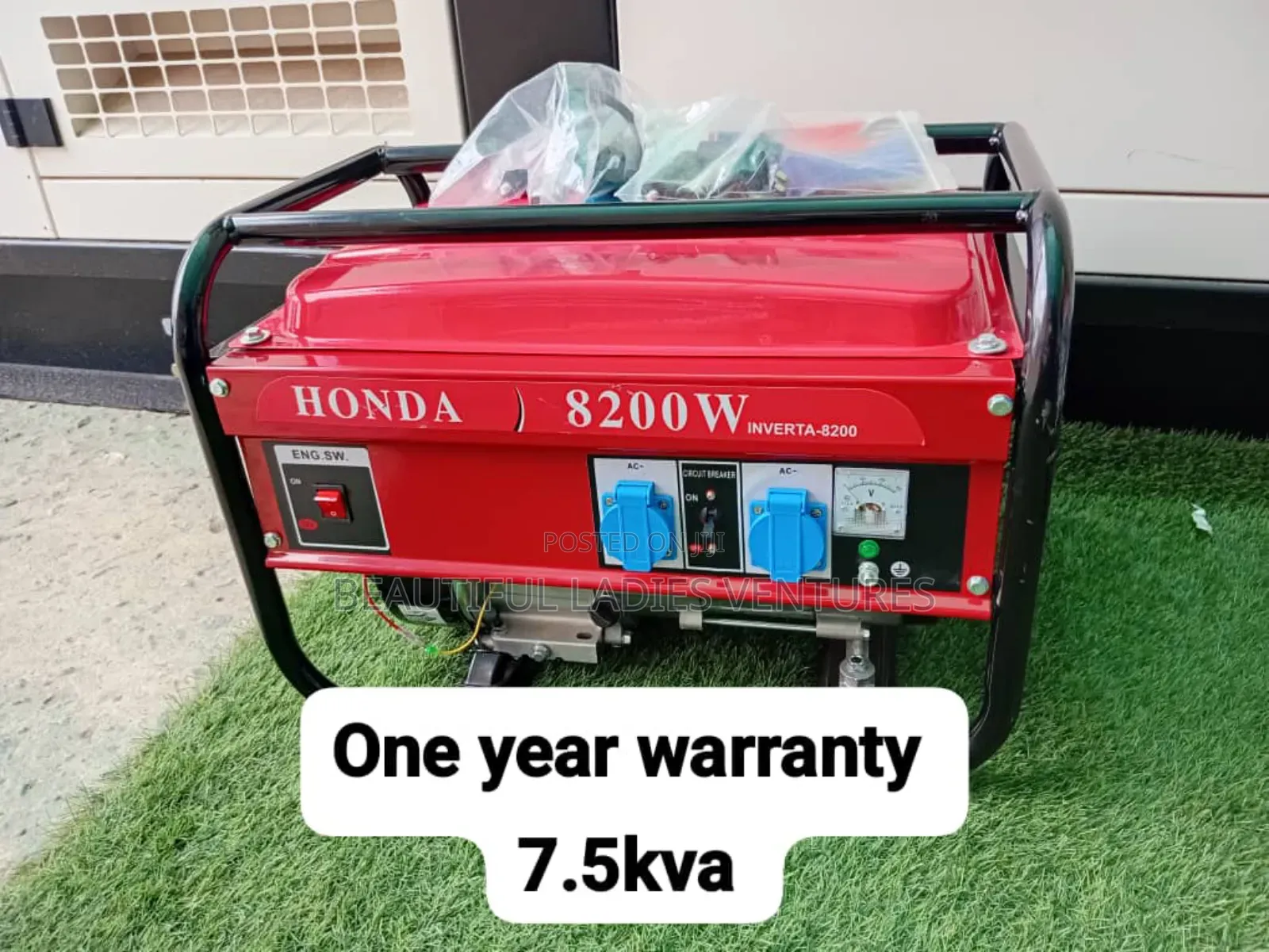 7.2kva Gasoline Generator Honda