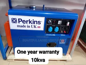Perkins Blue Key Start Silent Diesel Generator