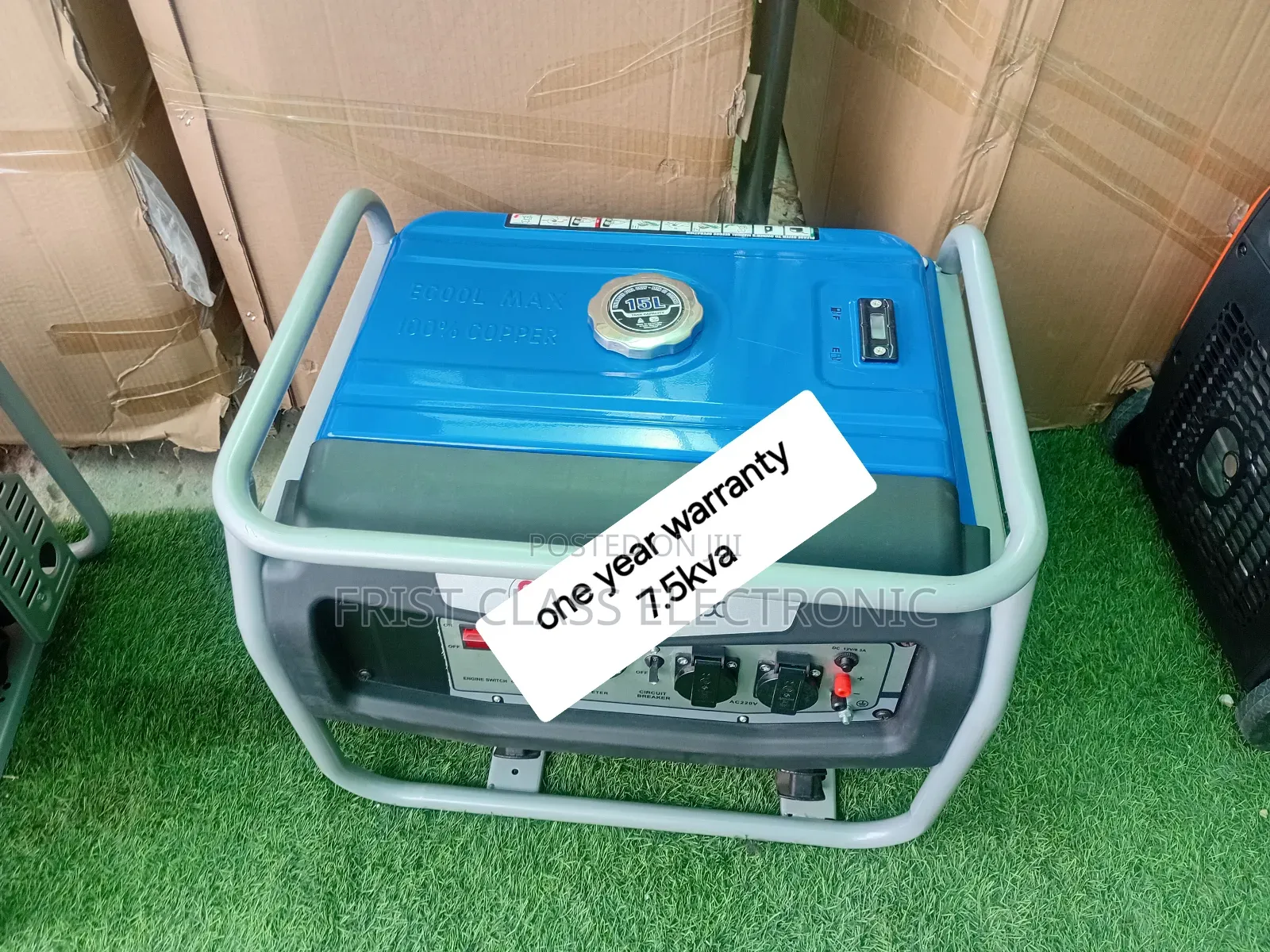 Comprehensive 7.5kva Petrol Generator