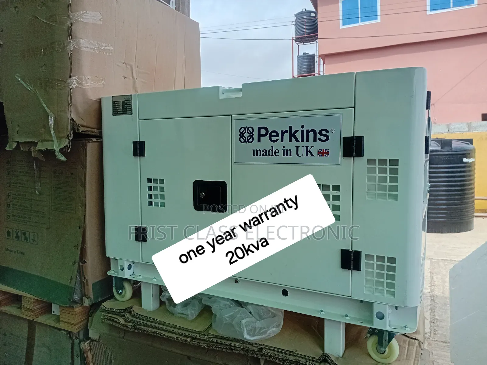 Hybrid Power System 20kva Perkins Diesel Engine