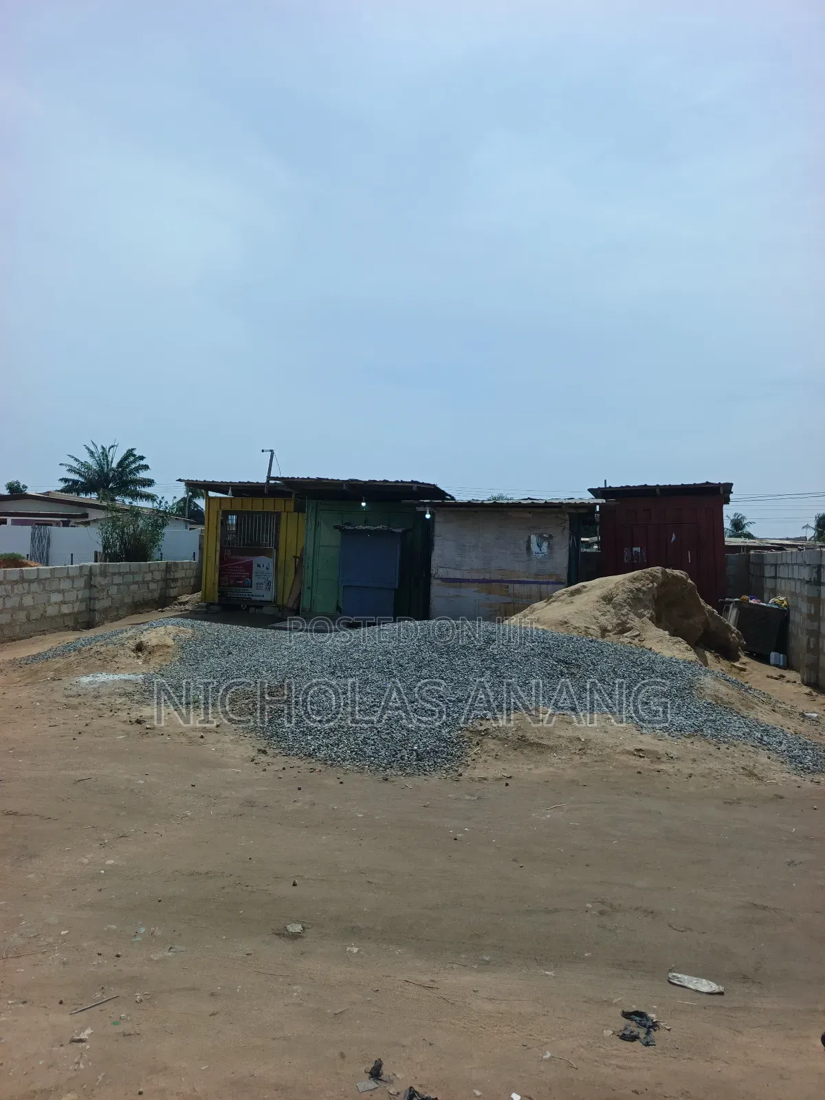 A Genuine Quarter Plot of Land for Sale at Teshie Aboma