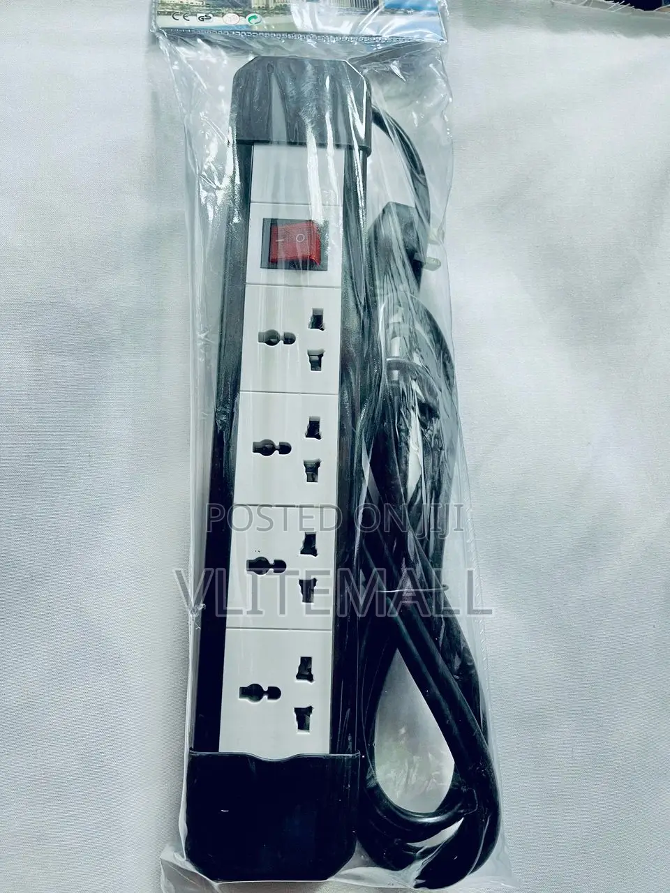 4ways Multi Socket Extension
