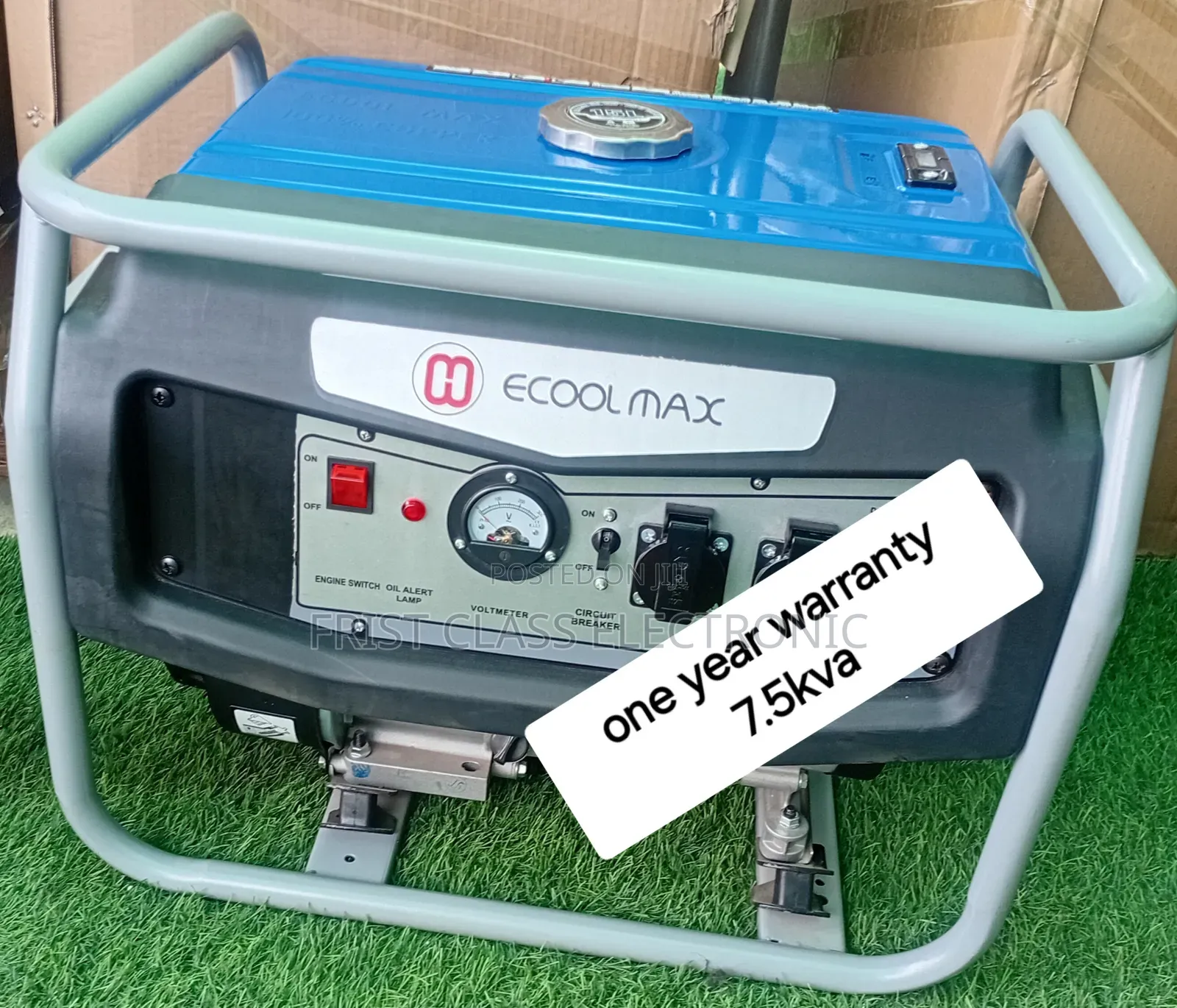 Smart and Durable 7.5kva Petrol Generator