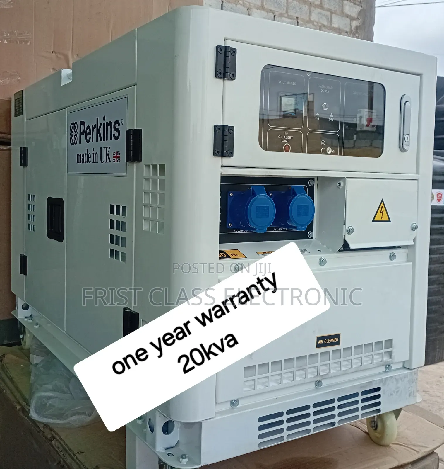 20kva Silent Diesel Genset With Air-Cooled Engine Generator