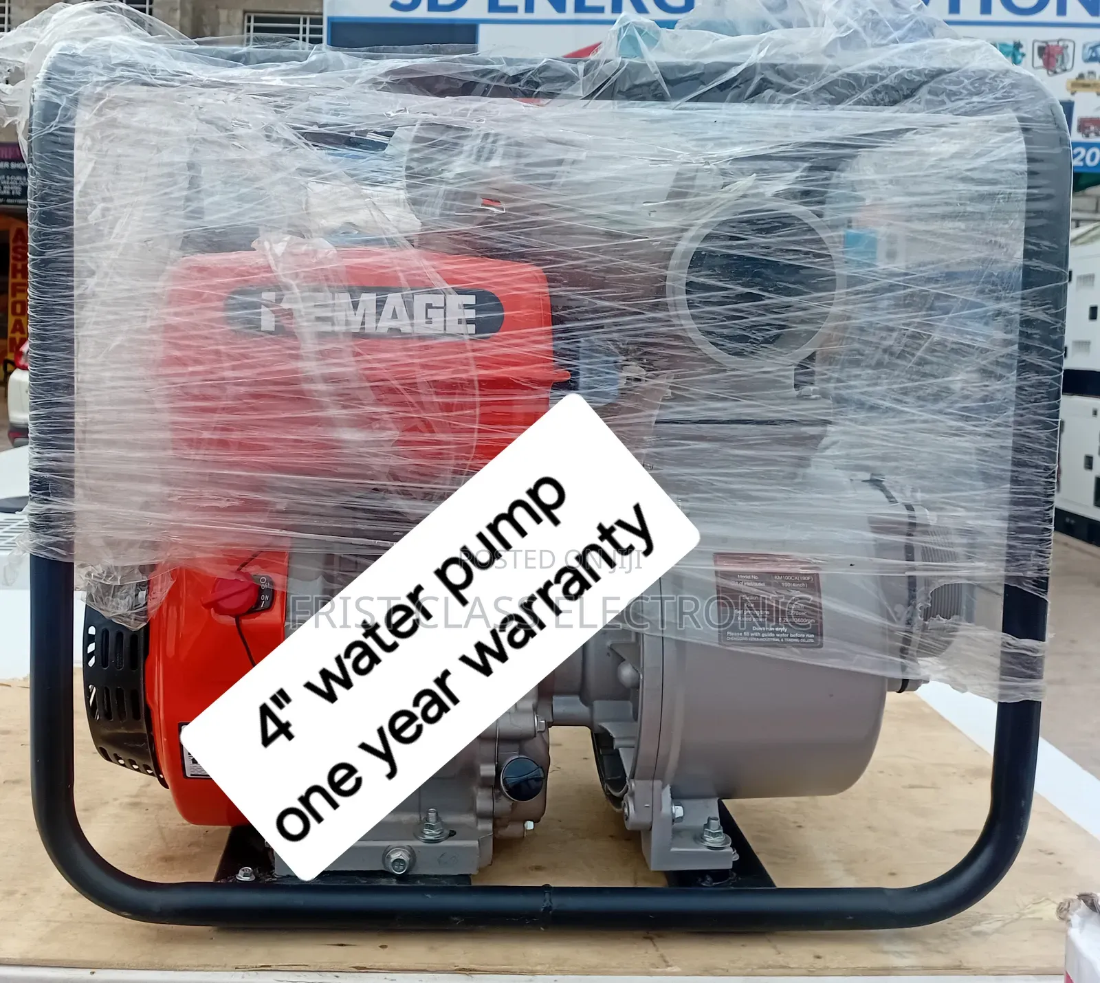 Approved 3 Inches Petrol Water Pump