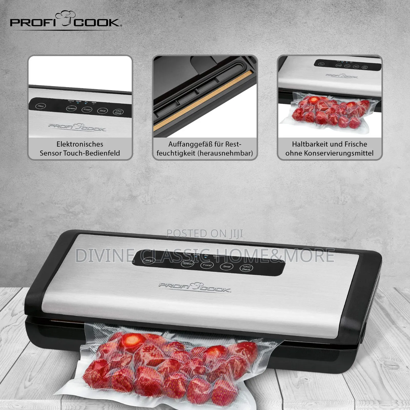 Pproficook Vacuum Rubber Sealer
