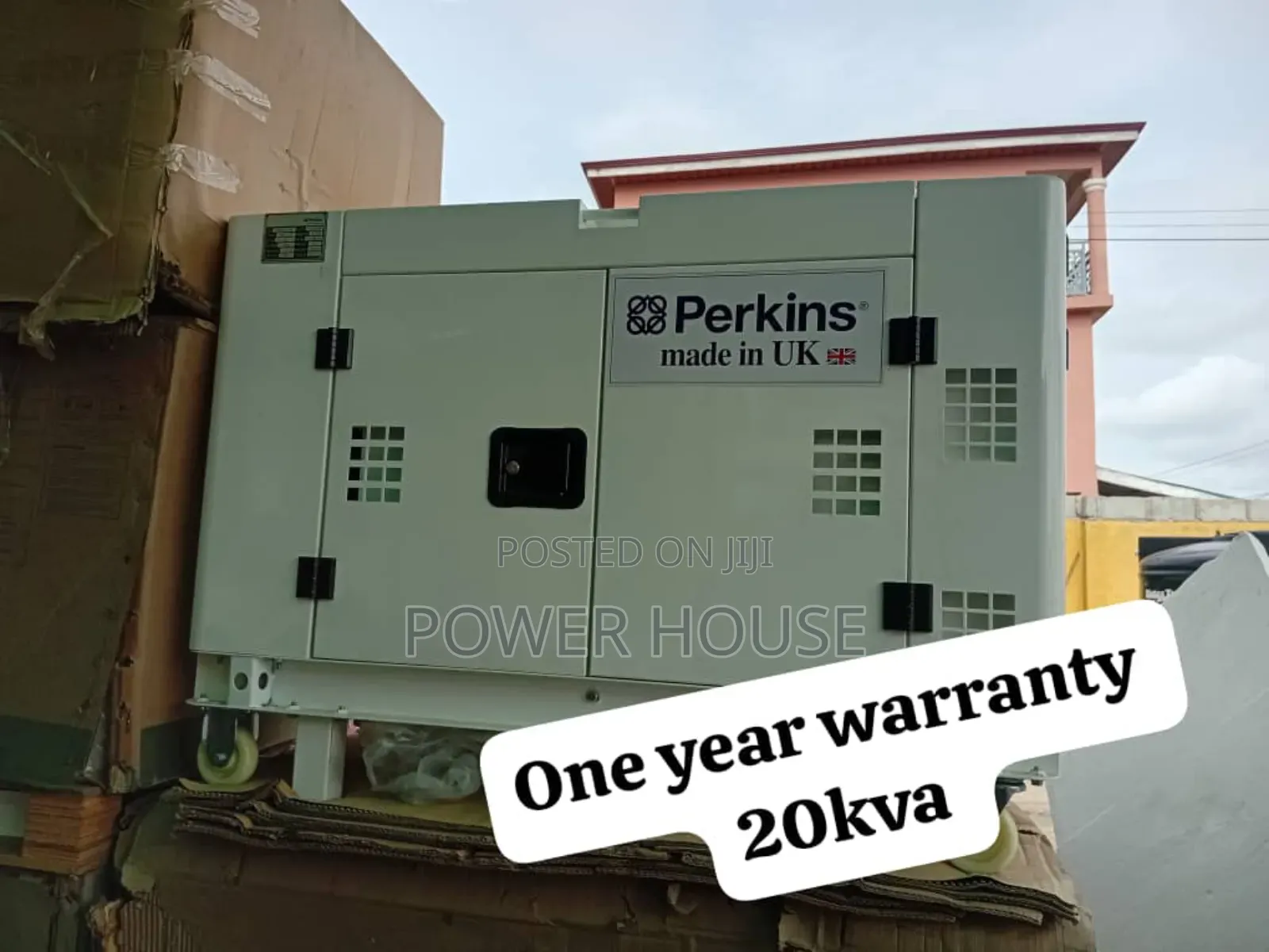 Efficacious 20kva Perkins 18kw Silent Diesel Genset Uk Made