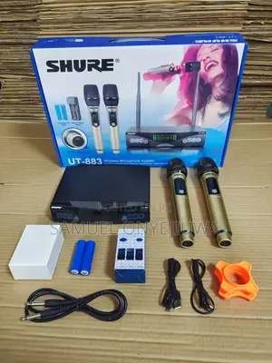 Rechargeable Shure Wireless Microphone Ut-883