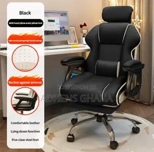 Ergonomic Gaming Office Chair Recliner With Footrest