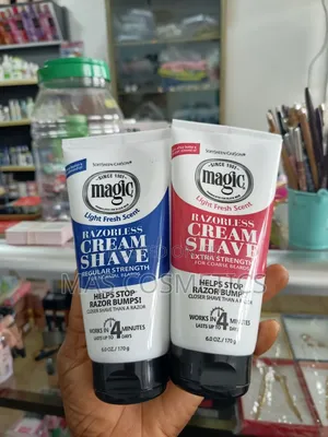 Razorless Cream Shave - Regular Strength Shaving Cream