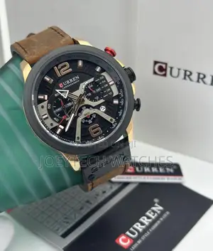 Latest Curren Leather Watches for Men
