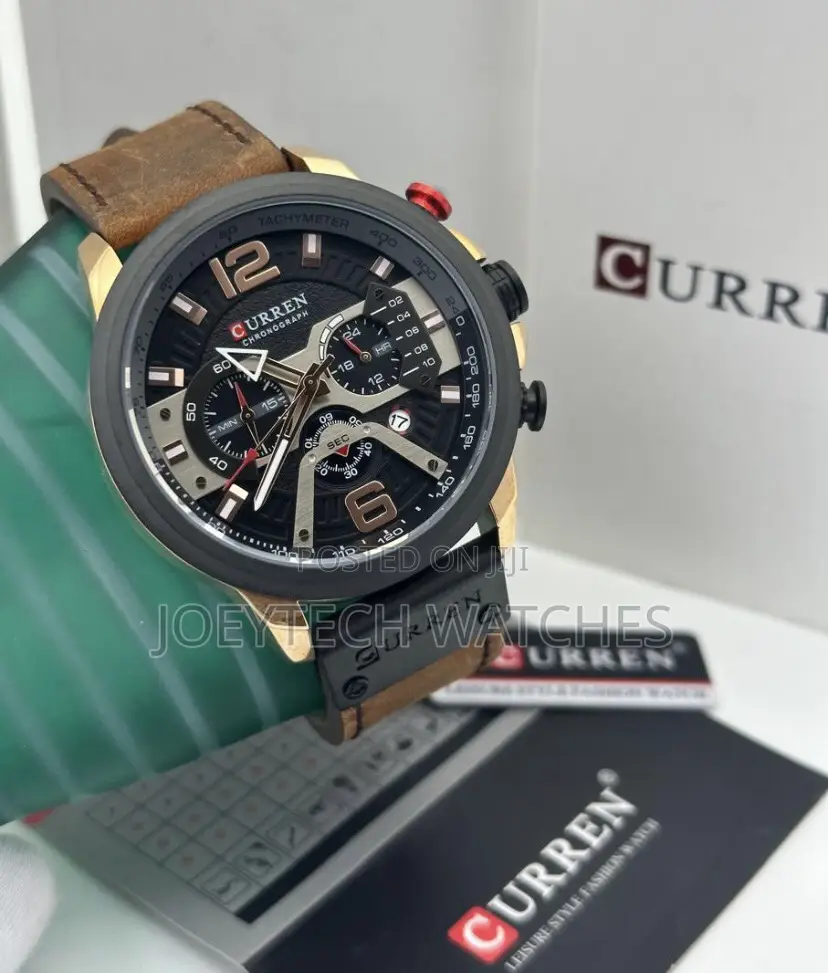 Latest Curren Leather Watches for Men