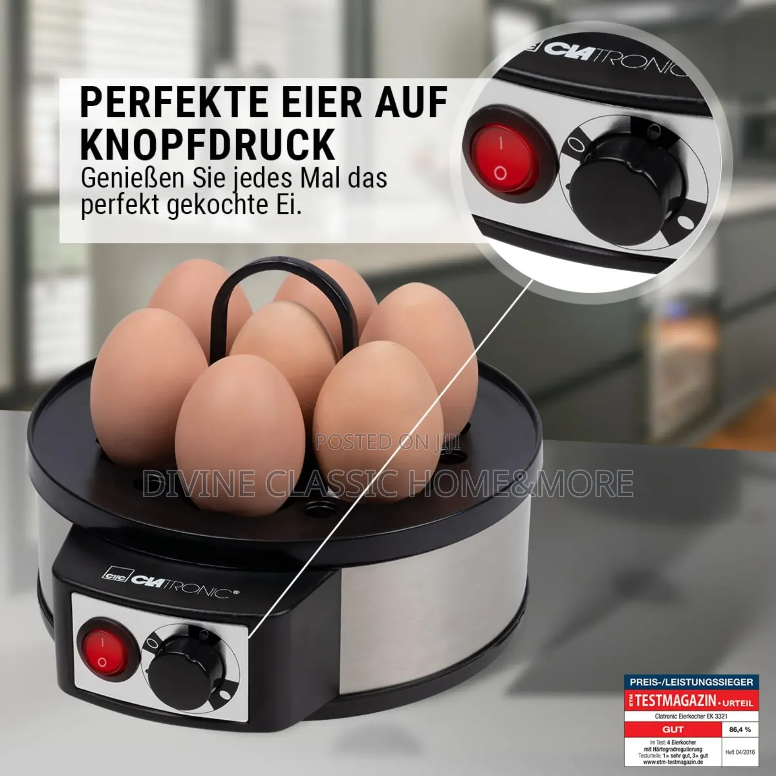 Cclatronic 7pcs Egg Boiler